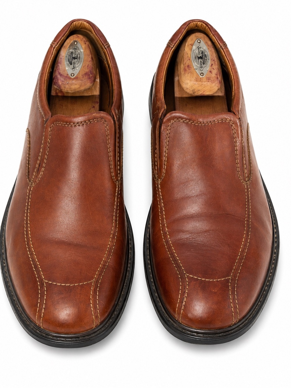 Clarks Colson Knoll men's loafers in brown leather